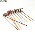 Wholesale Fruit Pick Bamboo Knot Skewer Bbq Bamboo Skewer Sticks